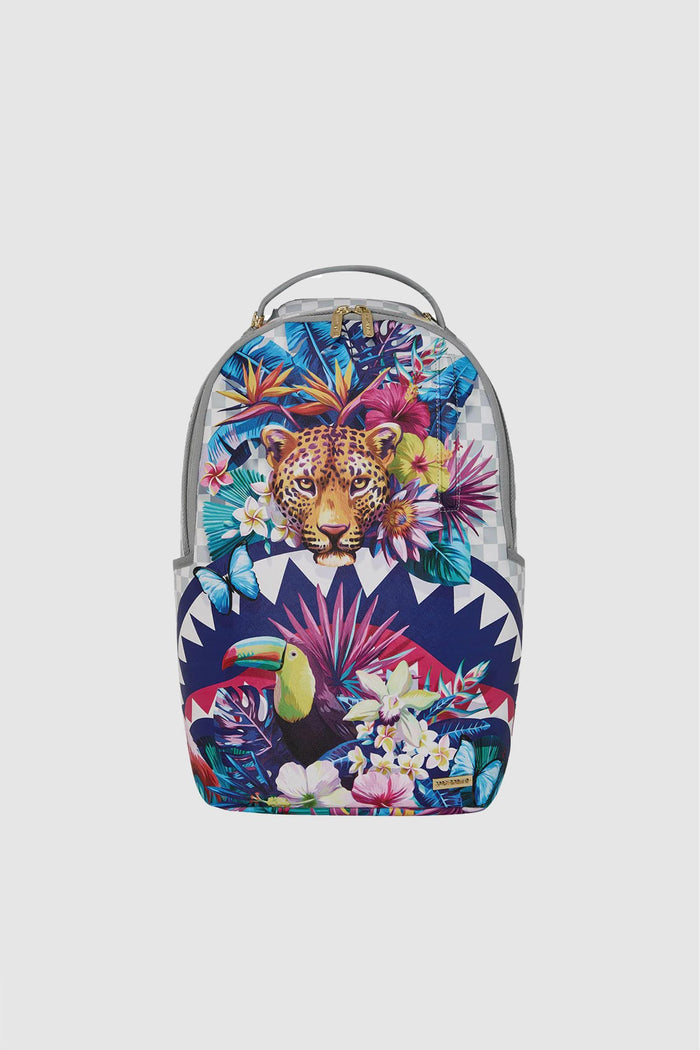 ZAINO CREAM FLOWING JUNGLE SHARK DLXSV