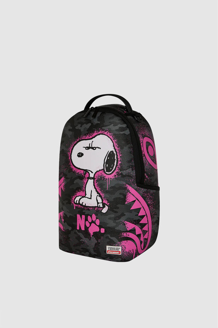Zaino Peanuts Snoopy Pink Stencil DLXSV-5