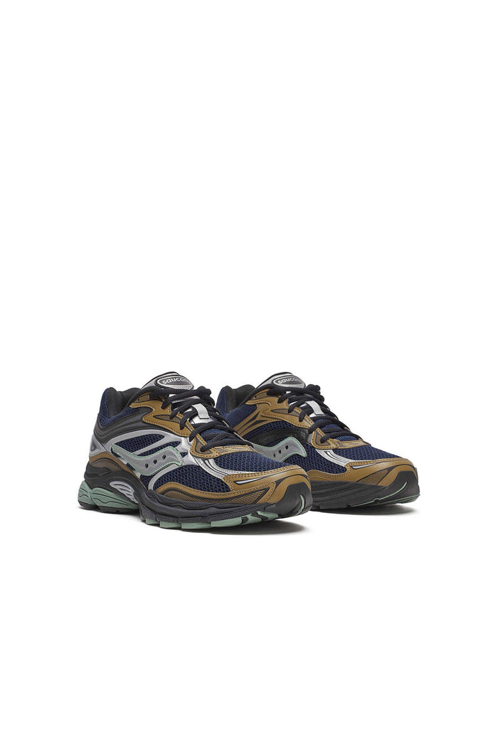 Scarpa Running Uomo Saucony Omni 9 - Blu Navy/Verde Oliva/Argento-5