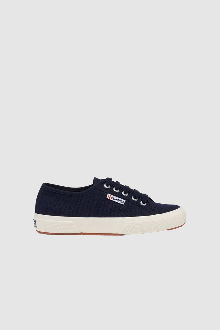 Sneakers Classiche Unisex Colore Blu con Tomaia in Cotone