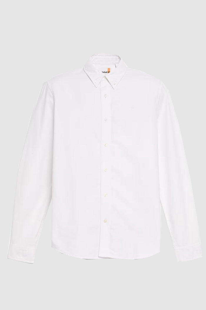 Camicia Oxford da Uomo in bianco