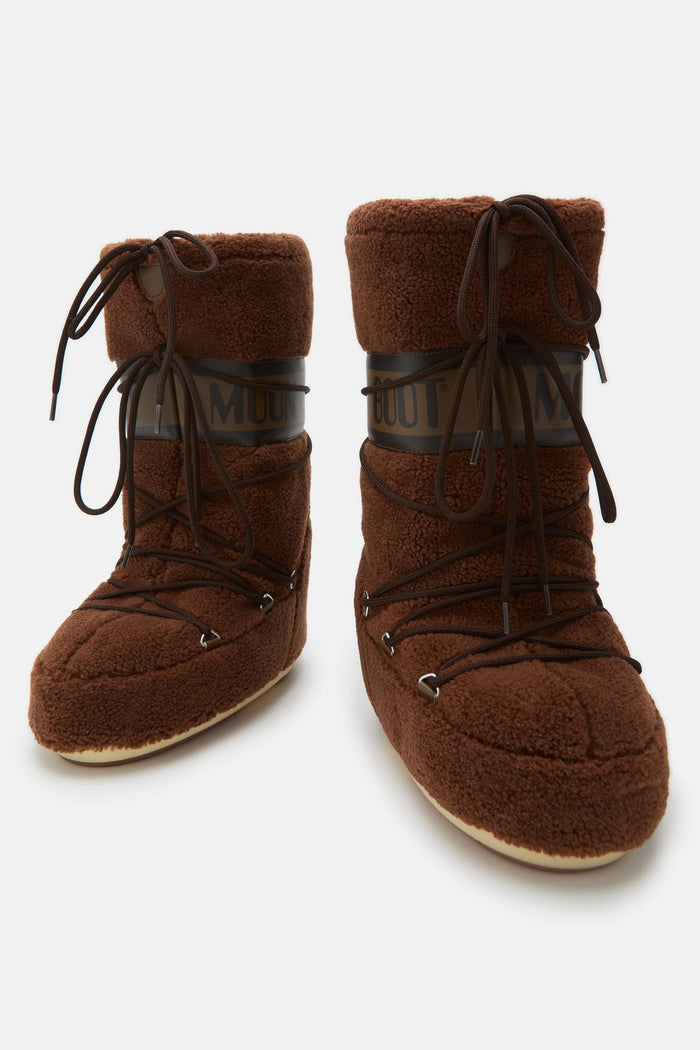 STIVALE ICON IN TEDDY MARRONE-4