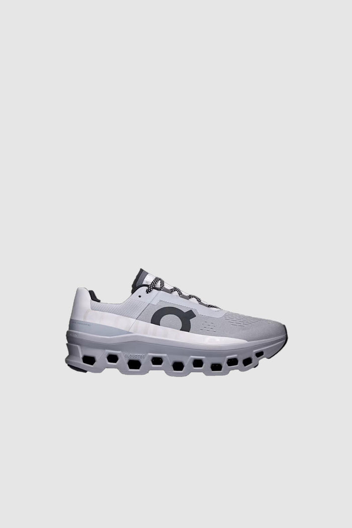 On Running Cloudmonster - Uomo - White Glacier / Grey