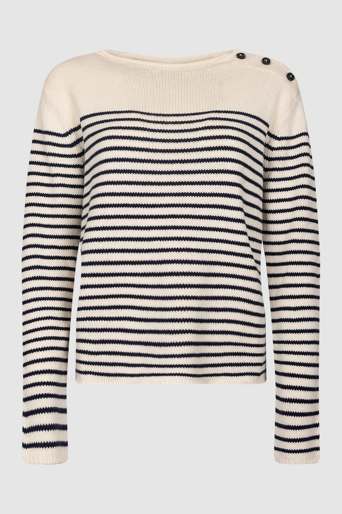 Maglia morbida in cotone - Blu