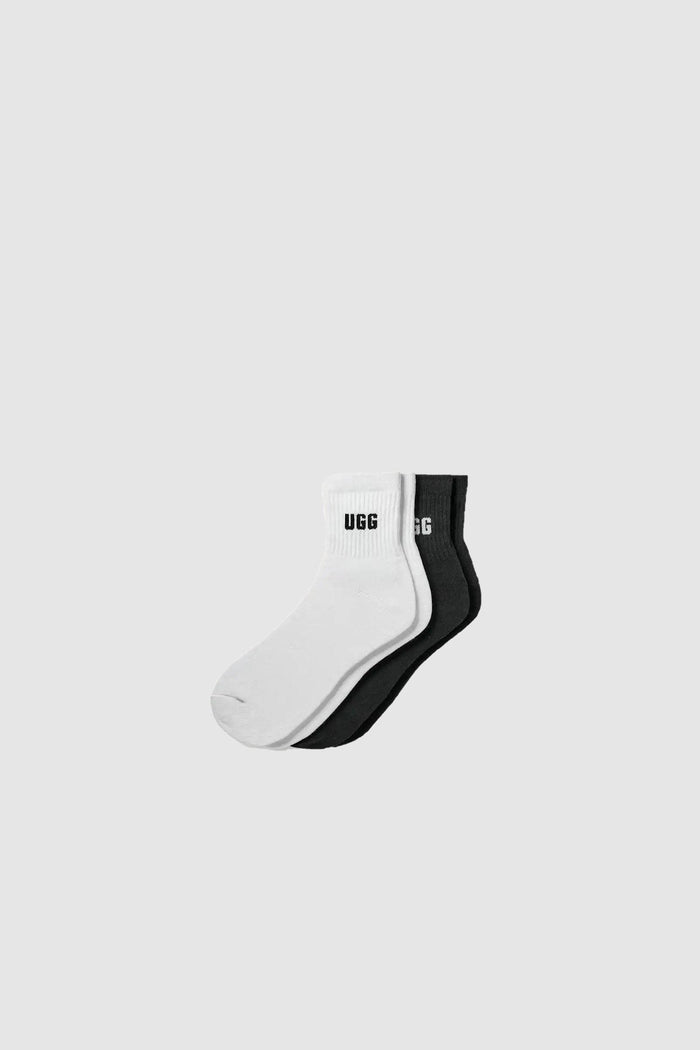 Calzini Donna Quinlin Logo Quarter 2 Pack