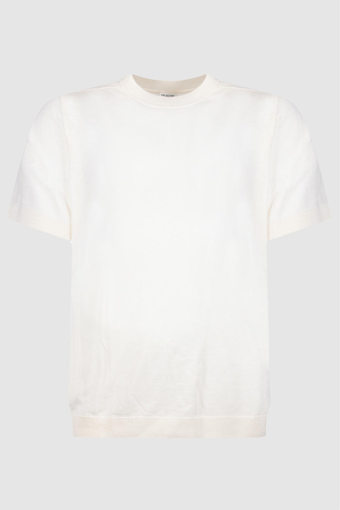 Maglia Uomo Selected a Maniche Corte in Cotone