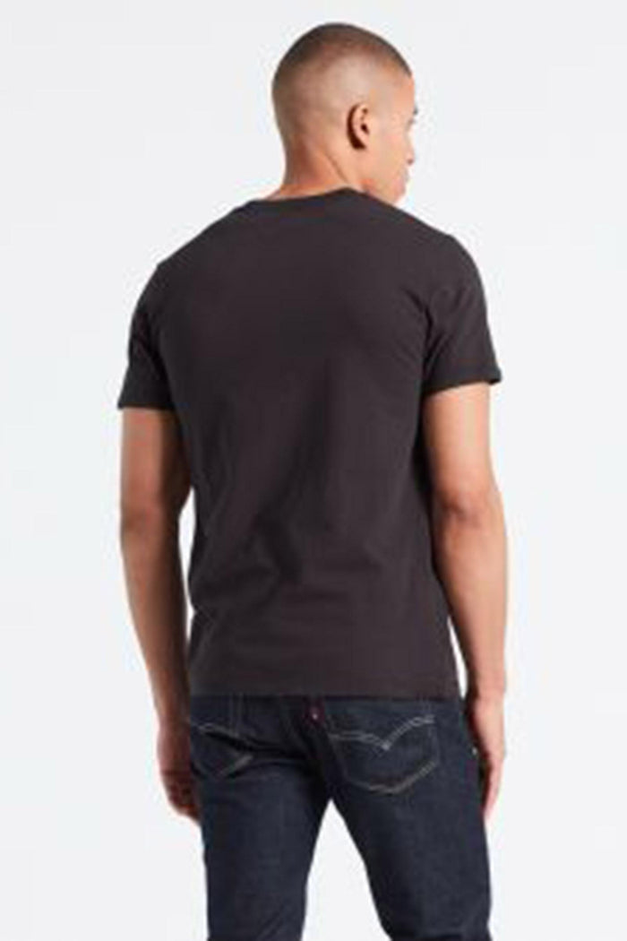T-shirt Levi's® The Perfect Tee - Nero con Logo Rosso-2
