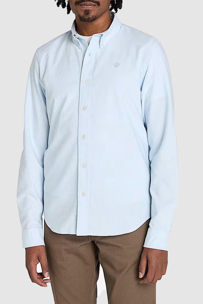 Camicia Oxford da Uomo in blu