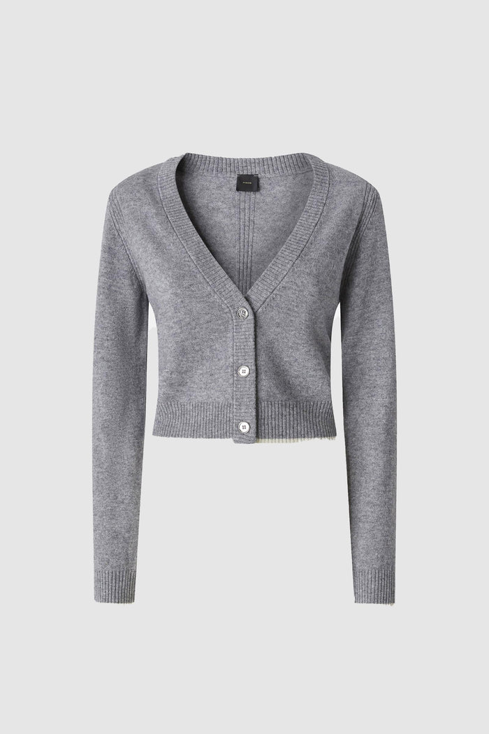 Cardigan con scollo a V