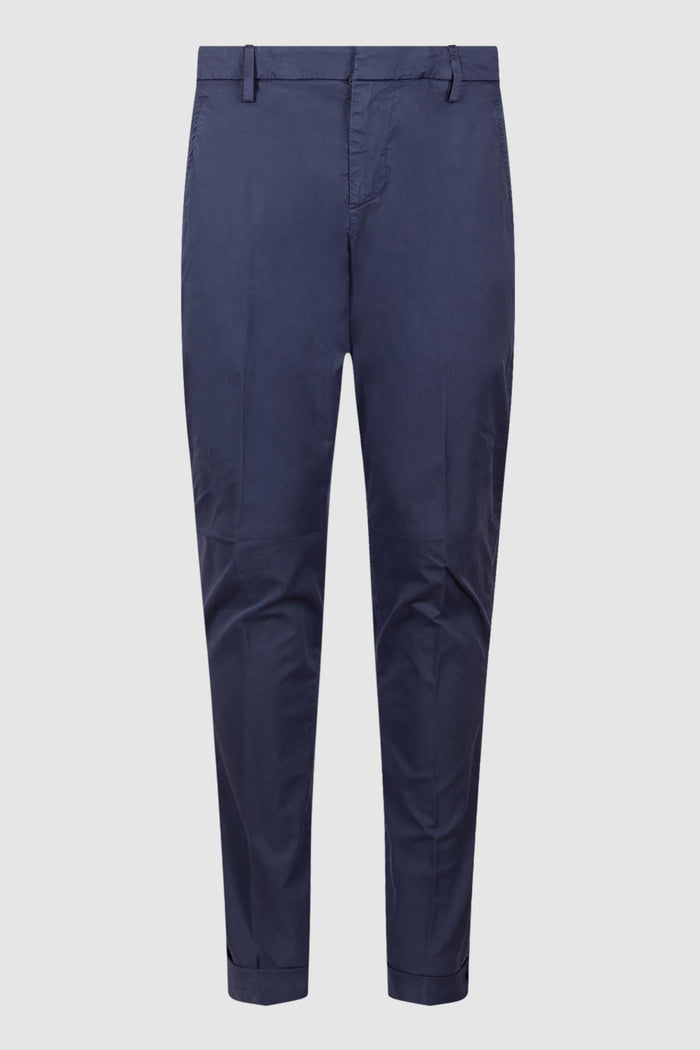 Pantaloni Chino Dondup Blu Navy