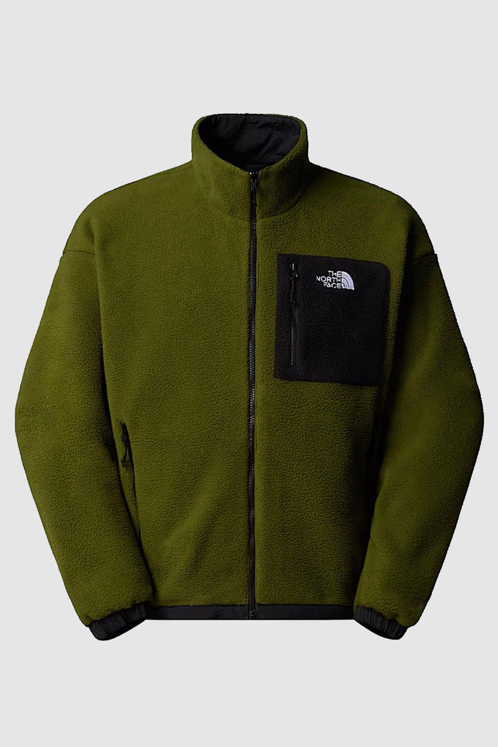 Giacca in pile reversibile Yumiori da uomo