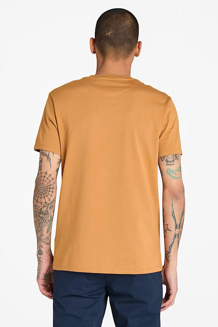 T-shirt a Maniche Corte Dunstan River da Uomo in giallo-3