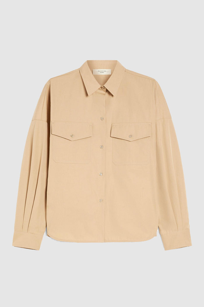 Skipper camicia in popeline di cotone-1