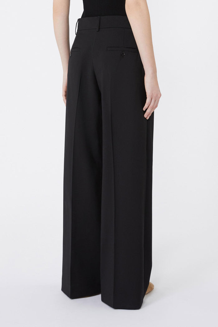 Visivo pantalone palazzo in lana-3