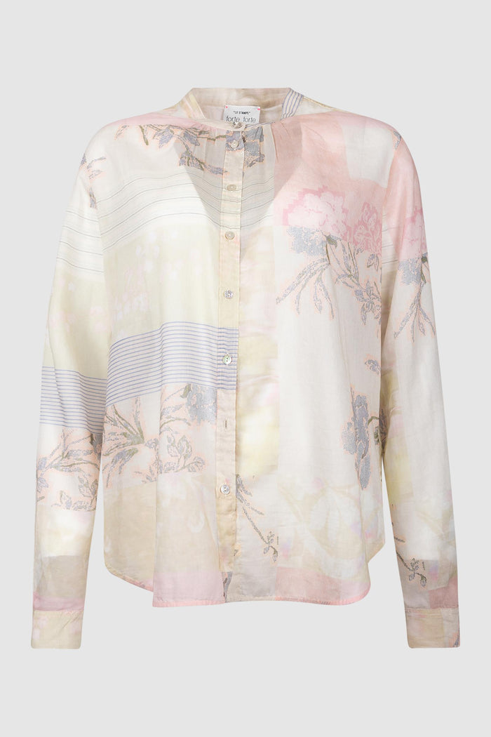 Camicia in Voile Stampato