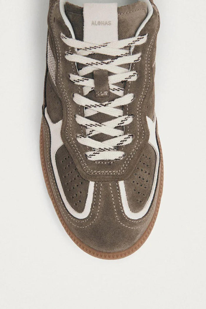 Tb.490 Rife Sneakers in Pelle Taupe-6