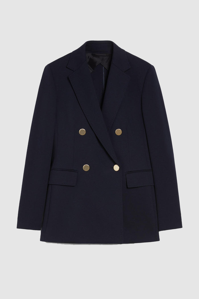 Lerici blazer doppiopetto in jersey