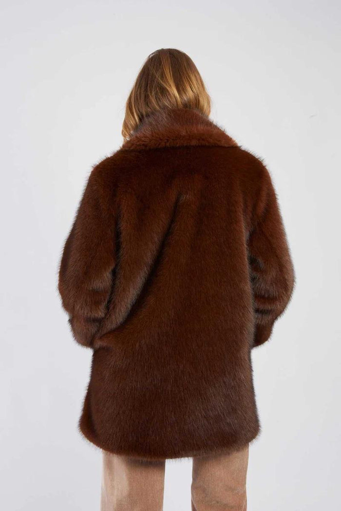Cappotto in pelliccia sintetica ROBIN-5