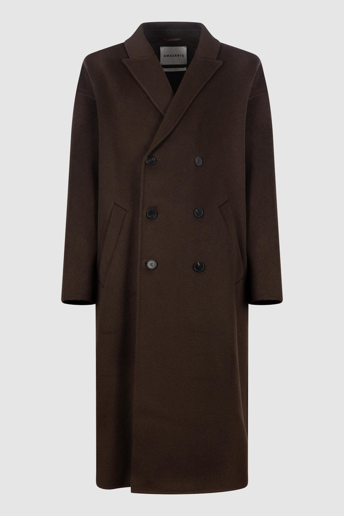 Cappotto Doppiopetto in Lana Vergine