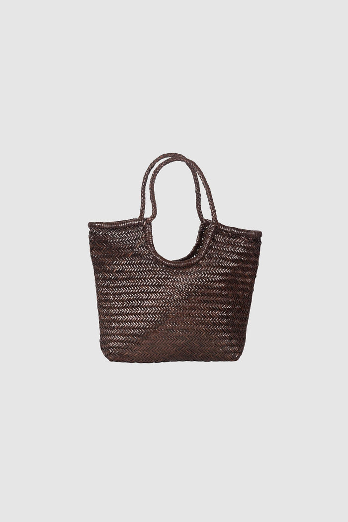 NS Diagonal Triple Jump Dark Brown