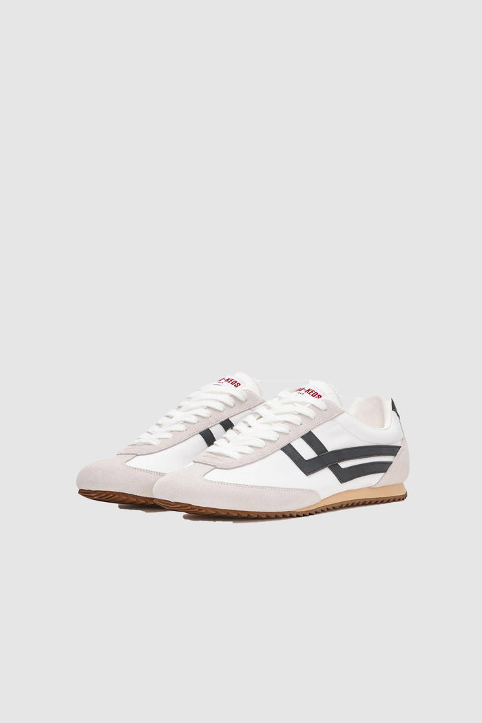 Racer 77 in Nylon Bianca e Nera-2