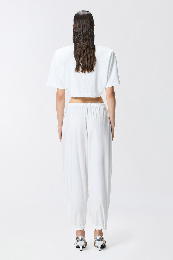 Pantaloni balloon leggeri con coulisse-5