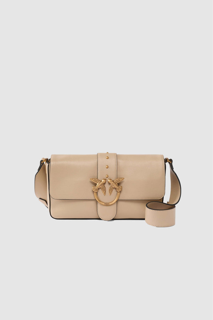 Borsa a spalla media Love Bag Slouchy in pelle
