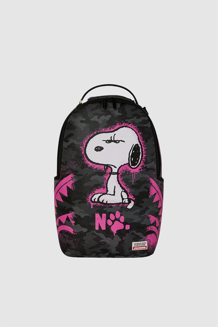 Zaino Peanuts Snoopy Pink Stencil DLXSV-1