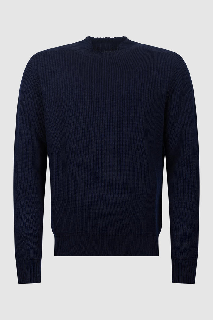 Maglione a collo alto in maglia fine