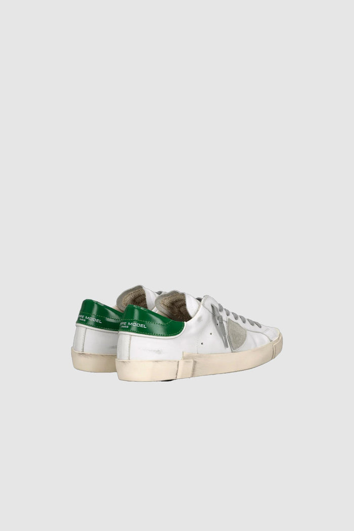 Sneakers Prsx Uomo, Bianco Verde Bottiglia-3