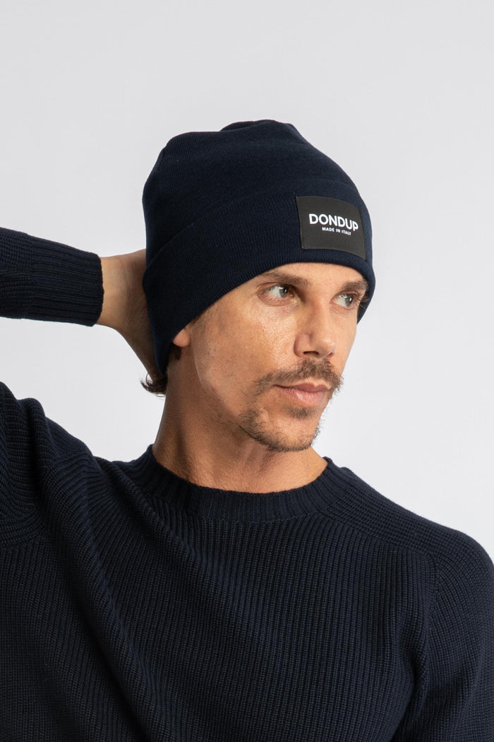 Cappello Beanie Dondup con Logo
