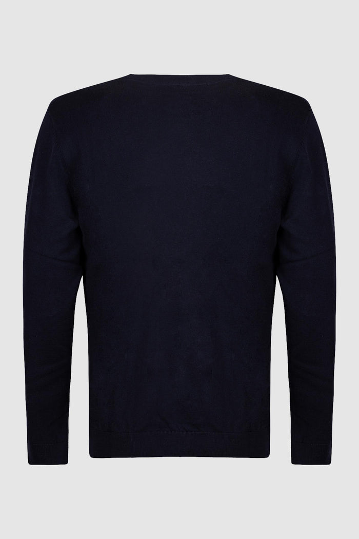 Maglione  Girocollo in Lana Misto Cashmere-2