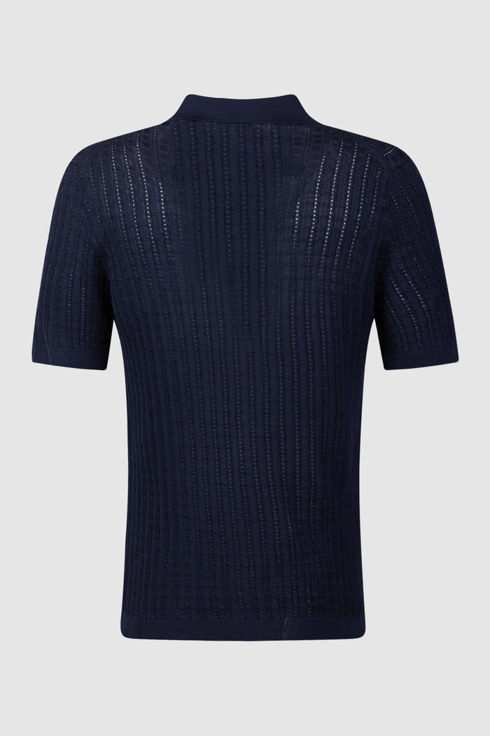 Camicia in Maglia Traforata-2
