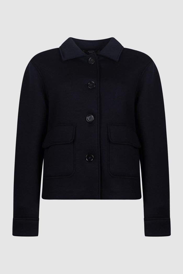 Giacca in jersey tecnico - Blu