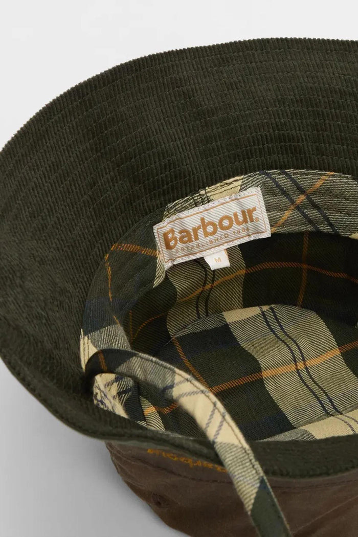 Cappello da pescatore Brackley in tessuto cerato-5