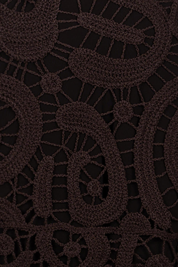 Abito midi senza maniche in crochet geometrico-2