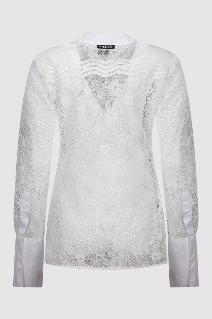 Camicia in tulle e pizzo-2