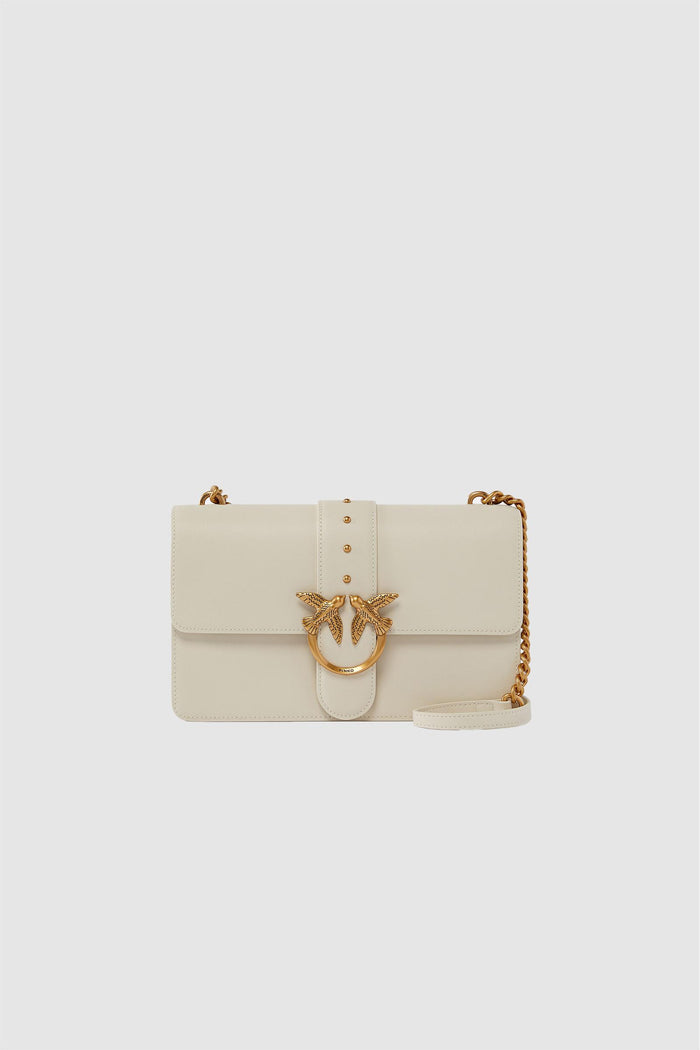 Borsa a tracolla media Love Bag in pelle-1