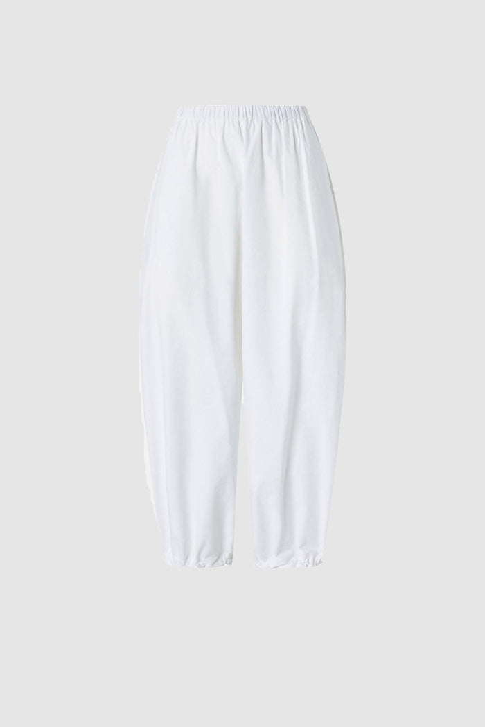 Pantaloni balloon leggeri con coulisse