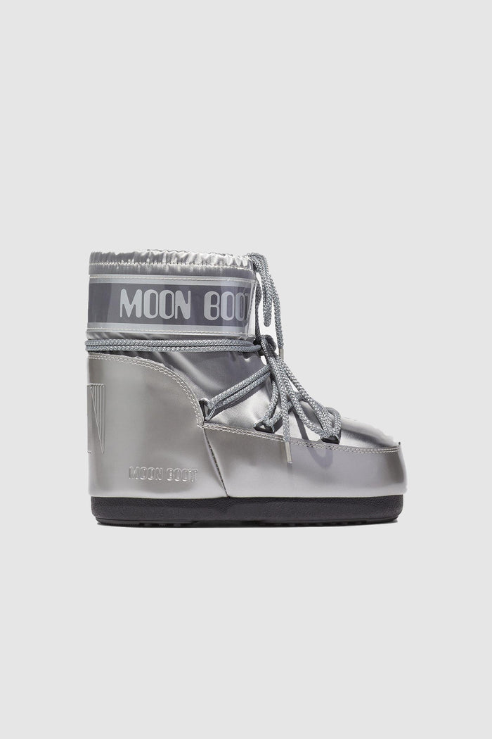 STIVALE ICON LOW GLANCE ARGENTO IN RASO