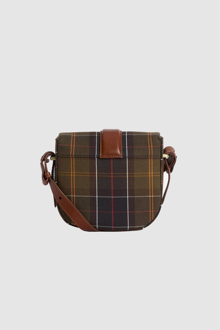 Borsa a tracolla con motivo tartan Elm-3
