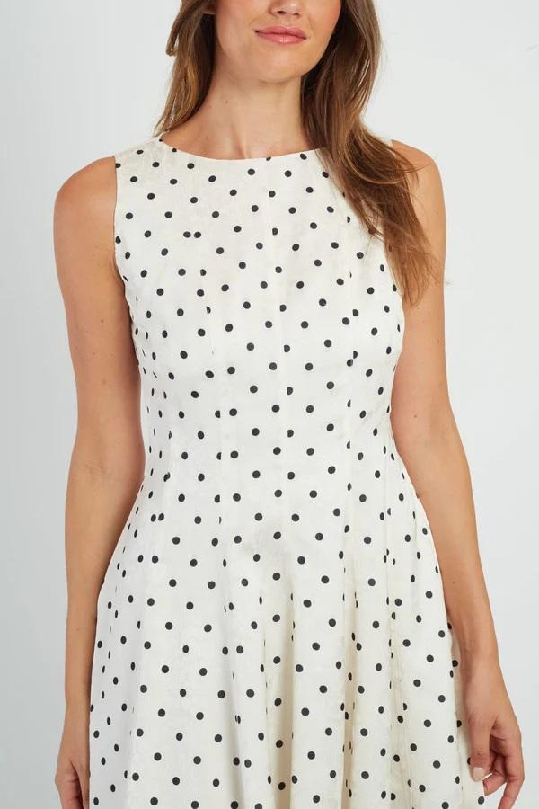 Abito corto in raso MAELIS-3