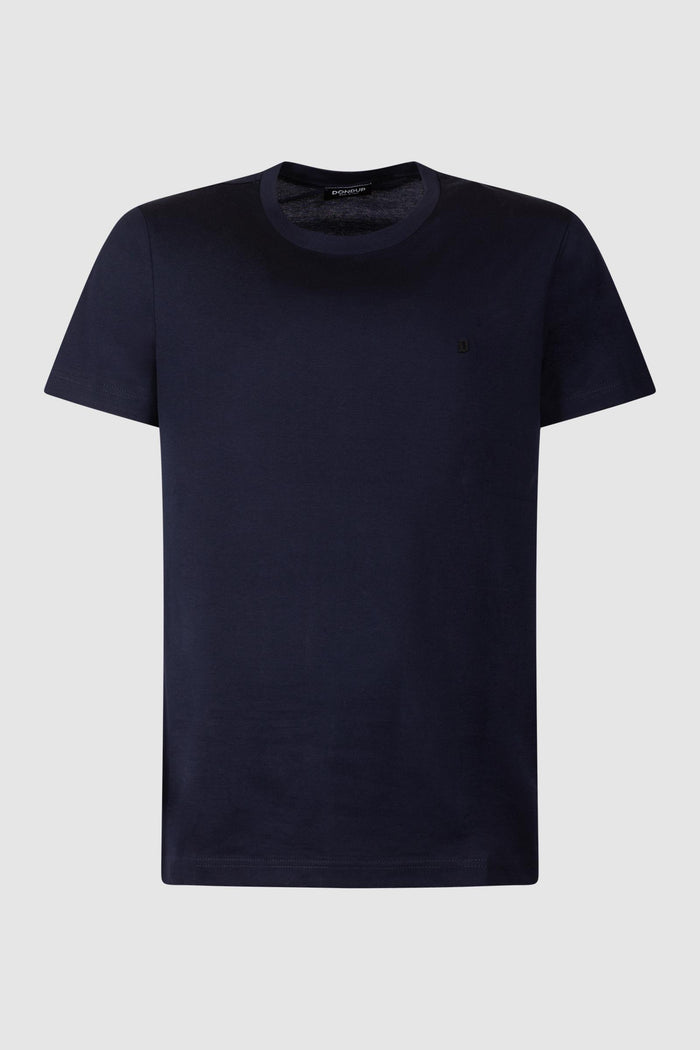 Crewneck T-shirt with logo