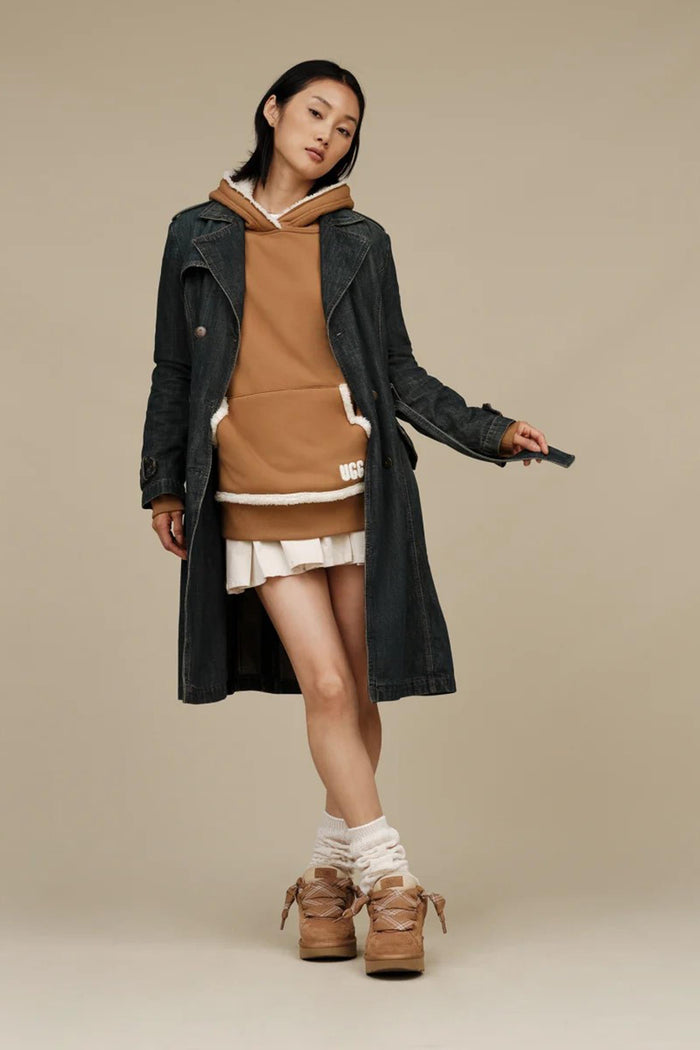 Sneaker Donna in Castagna-6