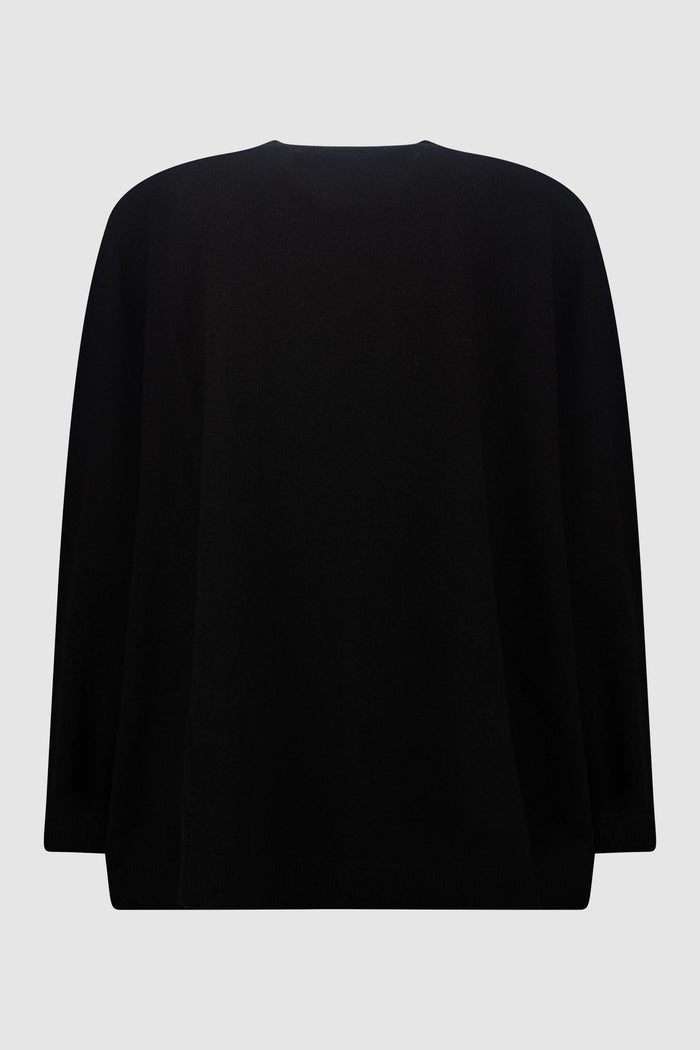 Cardigan in Lana con Bottoni-2
