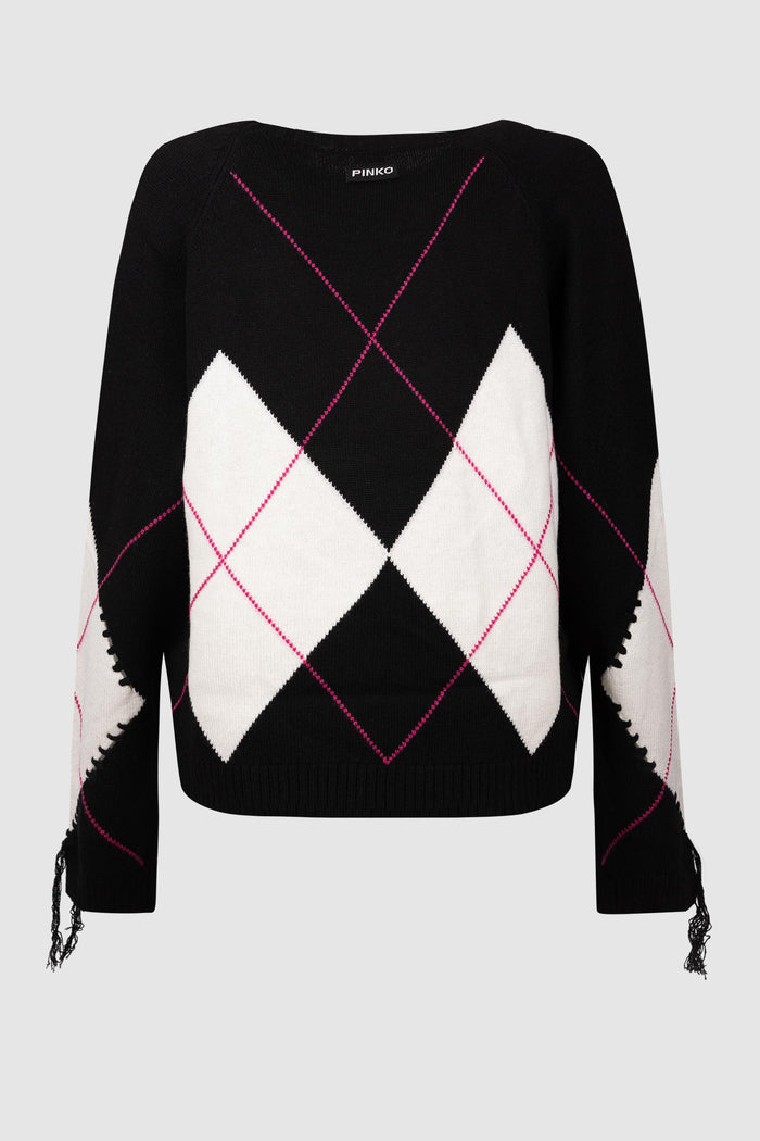 berna pull argyle traforato-2