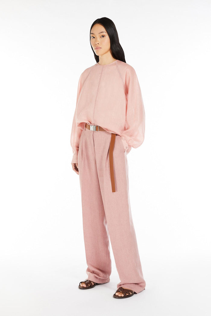 Blusa in garza ramiè-6