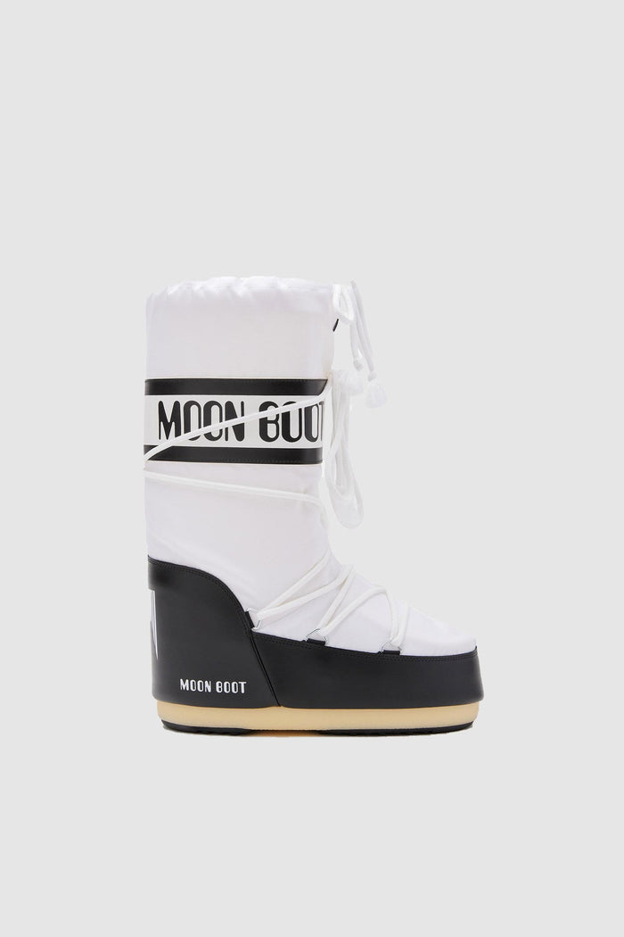 STIVALE ICON NYLON BIANCO E NERO