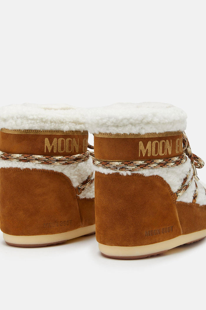 STIVALE LAB69 ICON LOW MARRONE IN SHEARLING-2