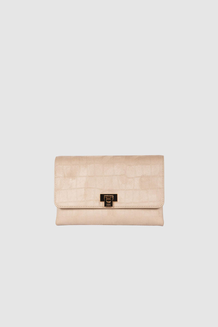 Borsa a tracolla in suede